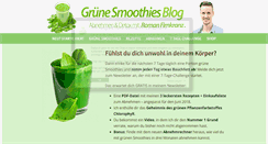 Desktop Screenshot of gruene-smoothies.info